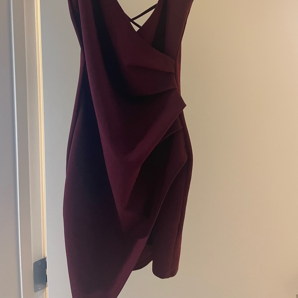 Maroon dress
